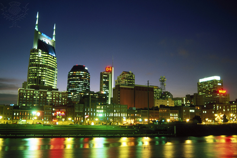 Nashville night skyline
