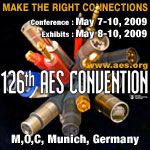 AES 126th Convention - Munich, Germany