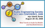 34th AES Conference in Jeju Island, Korea