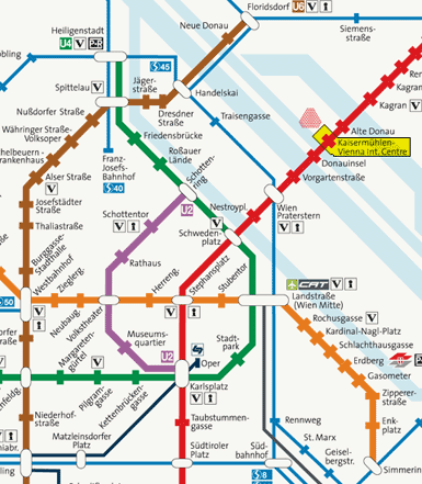 Vienna Subway Map