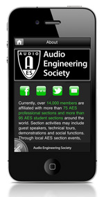 AES Mobile App: iPhone