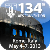Mobile App for AES Rome 2013 Now Available