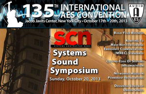 135th Audio Engineering Society Convention to Feature First-Ever "Systems Sound Symposium" Sessions