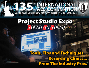 135th Audio Engineering Society Convention to Feature Project Studio Expo