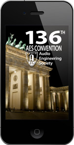 Enhance Your AES 136th International Convention Experience with Free “AES Mobile Convention – AES Berlin 2014” Mobile App