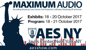 AES New York Convention Releases Preliminary Details of Tech Program