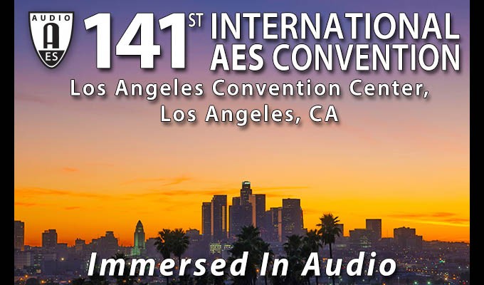 Register Now for AES Los Angeles, September 29 — October 2