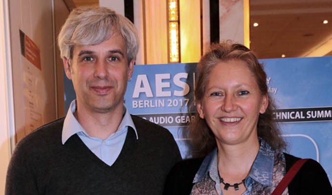 AES Berlin 2017 co-chairs Sascha Spors and Nadja Wallaszkovits led the team that produced the 143rd AES Convention.