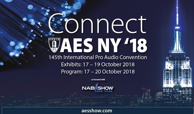AES New York Convention Exhibits-Plus and All Access Registration Now Available Online