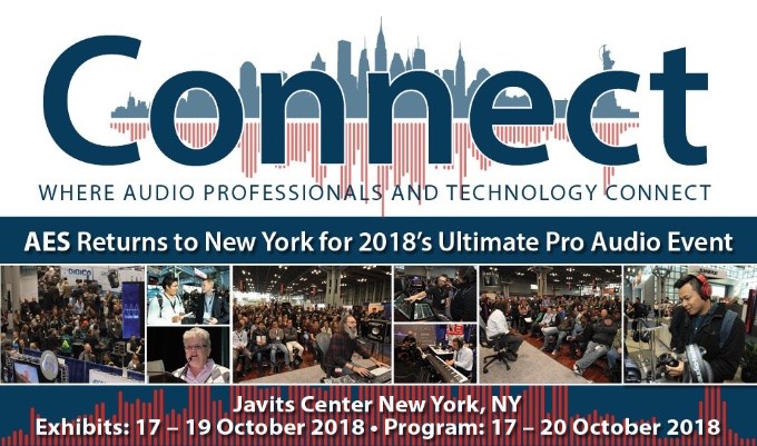 Four days of Audio for Cinema events are set to take place at the AES New York 2018 Convention