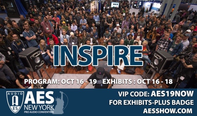 Online Early Bird registration is now open for the AES New York Convention, taking place October 16 — 19 at the Javits Center in New York City.