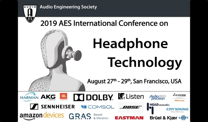 The AES is set to hold its second International Headphone Technology Conference, August 27—29 at the Golden Gate Club, Presidio, San Francisco, CA, offering three days of presentations, sessions, demonstrations, and more, all dedicated to headphone technology.