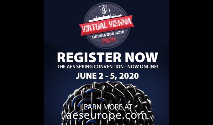 The AES Virtual Vienna Convention will offer online on-demand content presenting research in audio science and application