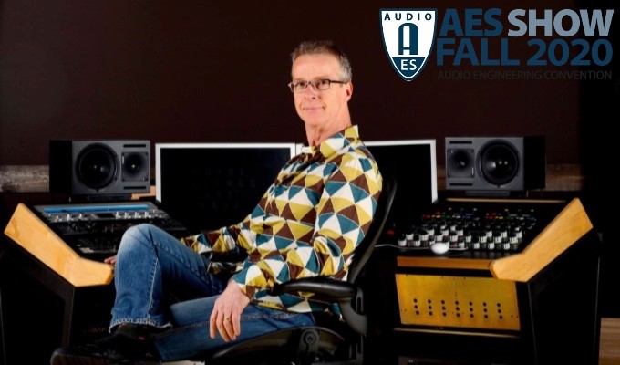 AES Recording and Production Track co-chair Peter Doell will host the sessions "Behind the Mix" with GRAMMY®-winning producer, engineer and mixer Vance Powell and "Post-COVID Recording Challenges" with audio engineer and educator Warren Huart during the AES Show Fall 2020 Convention