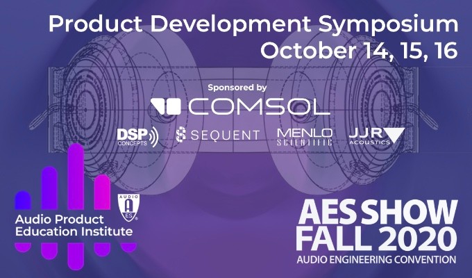 Audio Engineering Month events will feature AES's APEI Product Development Symposium, October 14 — 16