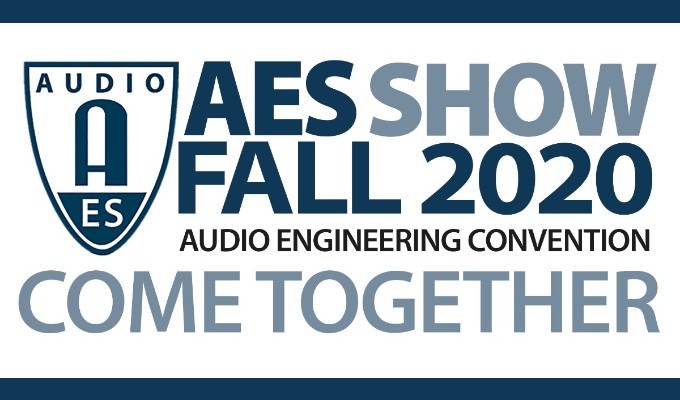 AES Show Fall 2020 Convention virtual Partner Showcase, AoIP Summit, Zoom and Podcast Webinar and TechTours events available online through December 18