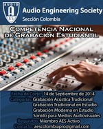 Past Event: Competencia Nacional de Grabación Estudiantil / National Student Recording Competition