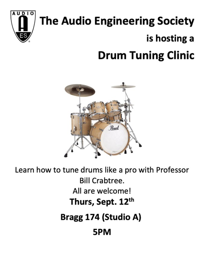 Past Event: Drum Tuning Clinic