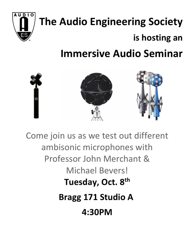 AES Immersive Audio: Exploring Ambisonic Microphones