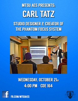Past Event: Studio Monitoring: The Phantom Focus System