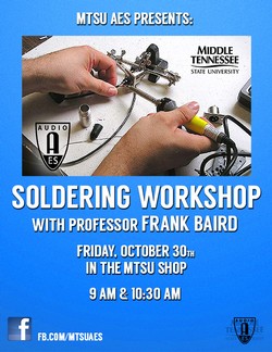 Past Event: Soldering and Cable Construction Workshop