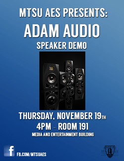 Past Event: Loudspeaker Demonstration and Technical Talk