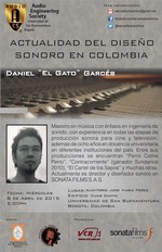 Past Event: ACTUALIDAD DEL DISEÑO SONORO EN COLOMBIA