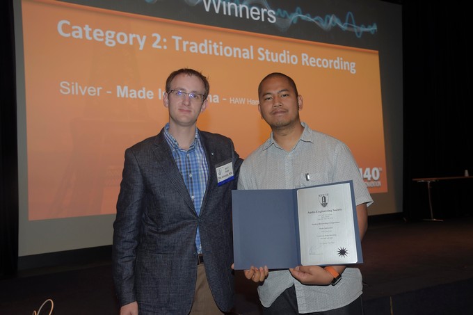 AES140 Student Recording Competition Interview: Made Indrayana