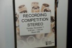 132nd Recording Competition Deadline April 2nd