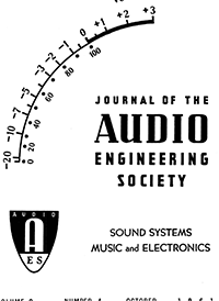 Aes E Library Complete Journal Volume 9 Issue 4