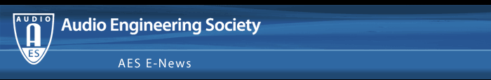 Audio Engineering Society E-News