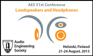 51st International AES Conference to Focus on Loudspeakers and Headphones