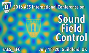 AES Sound Field Control Conference to Break New Ground
