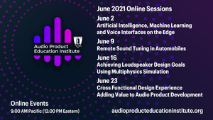 AES Audio Product Education Institute Promotes Weekly Online Events During the Month of June