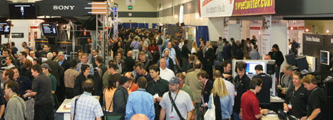 Crowds At AES Exhibition