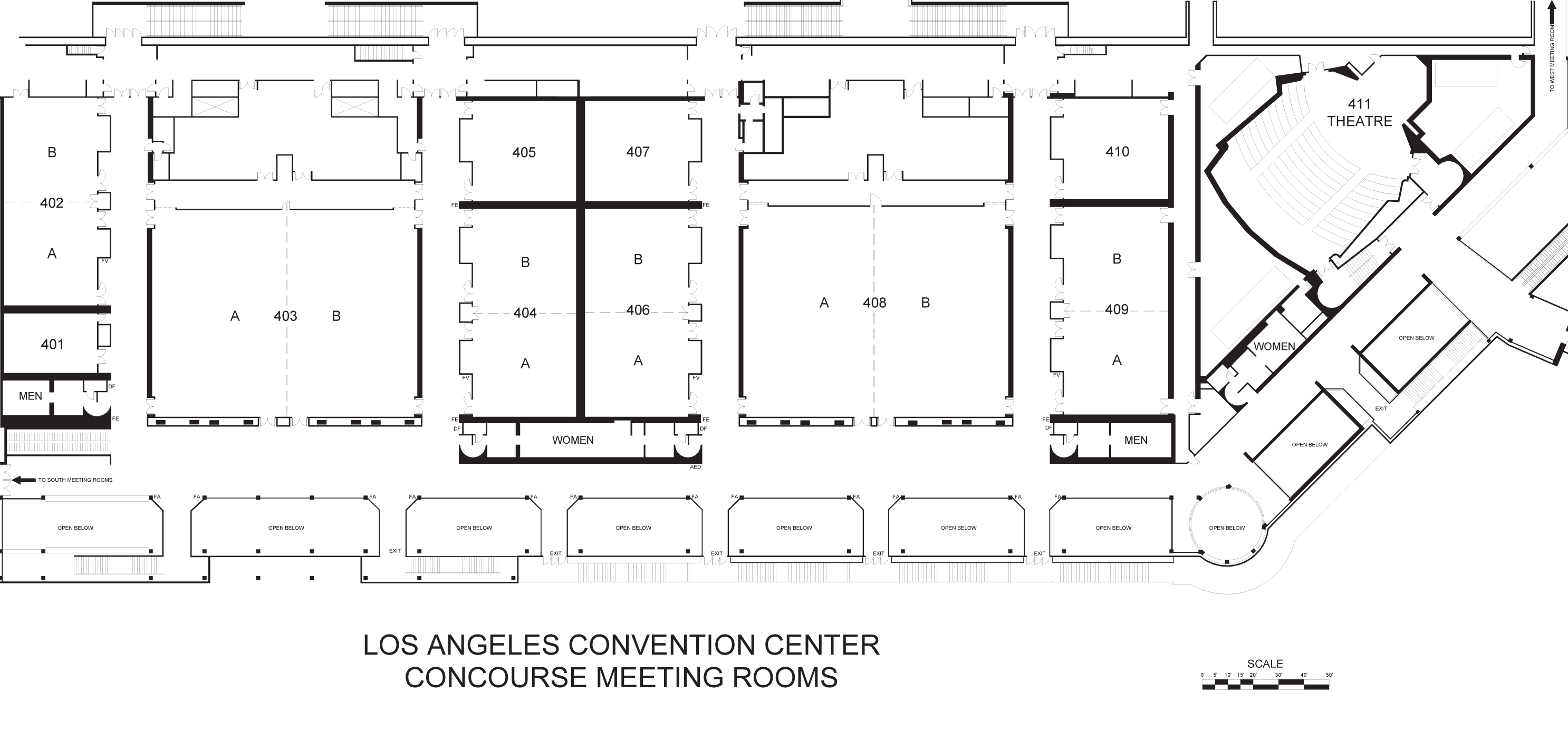 LACC Concourse Meeting Rooms