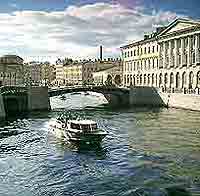 St. Petersburg is a city of the rivers and canals