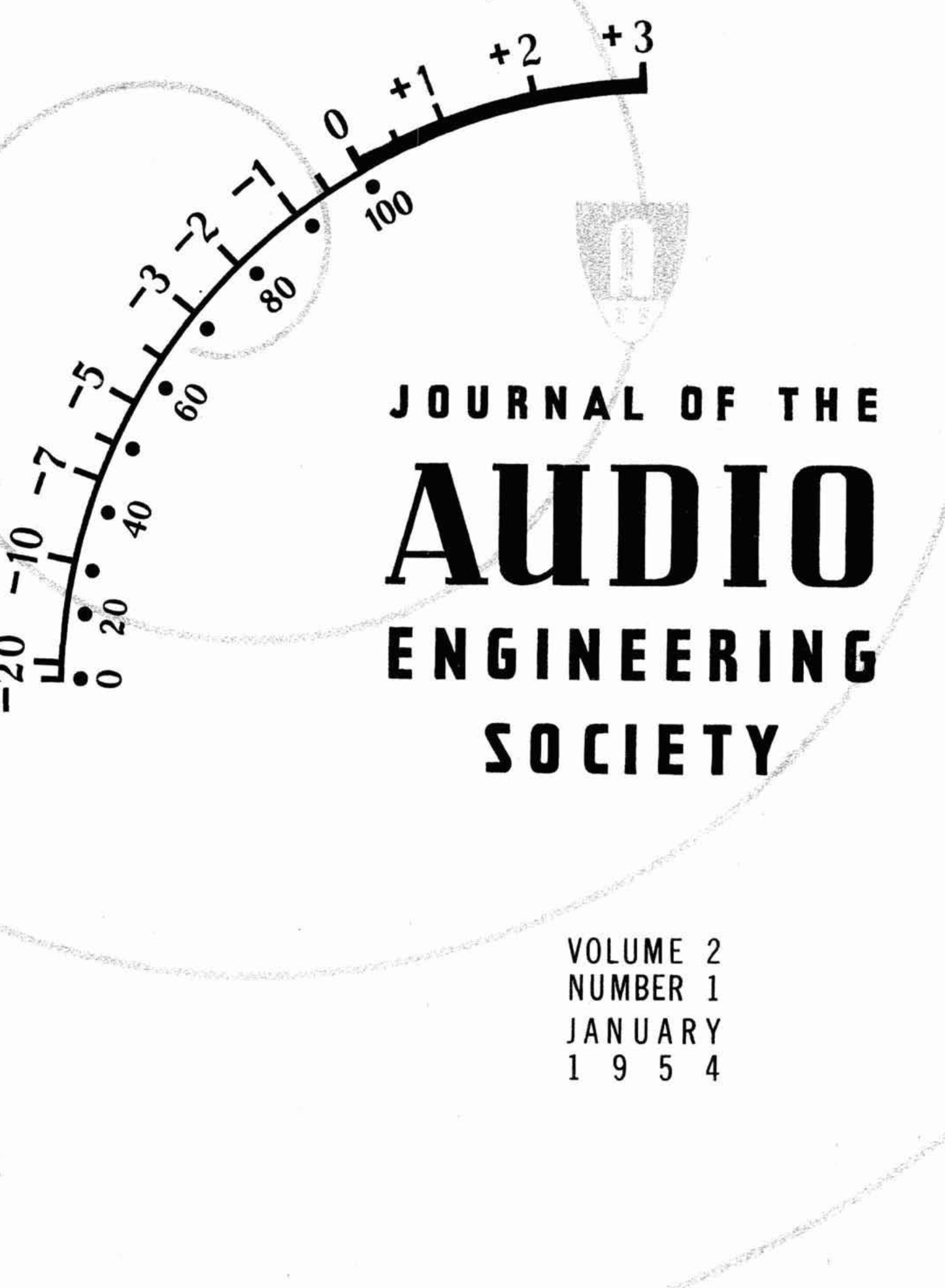 AES E-Library » Complete Journal: Volume 2 Issue 1