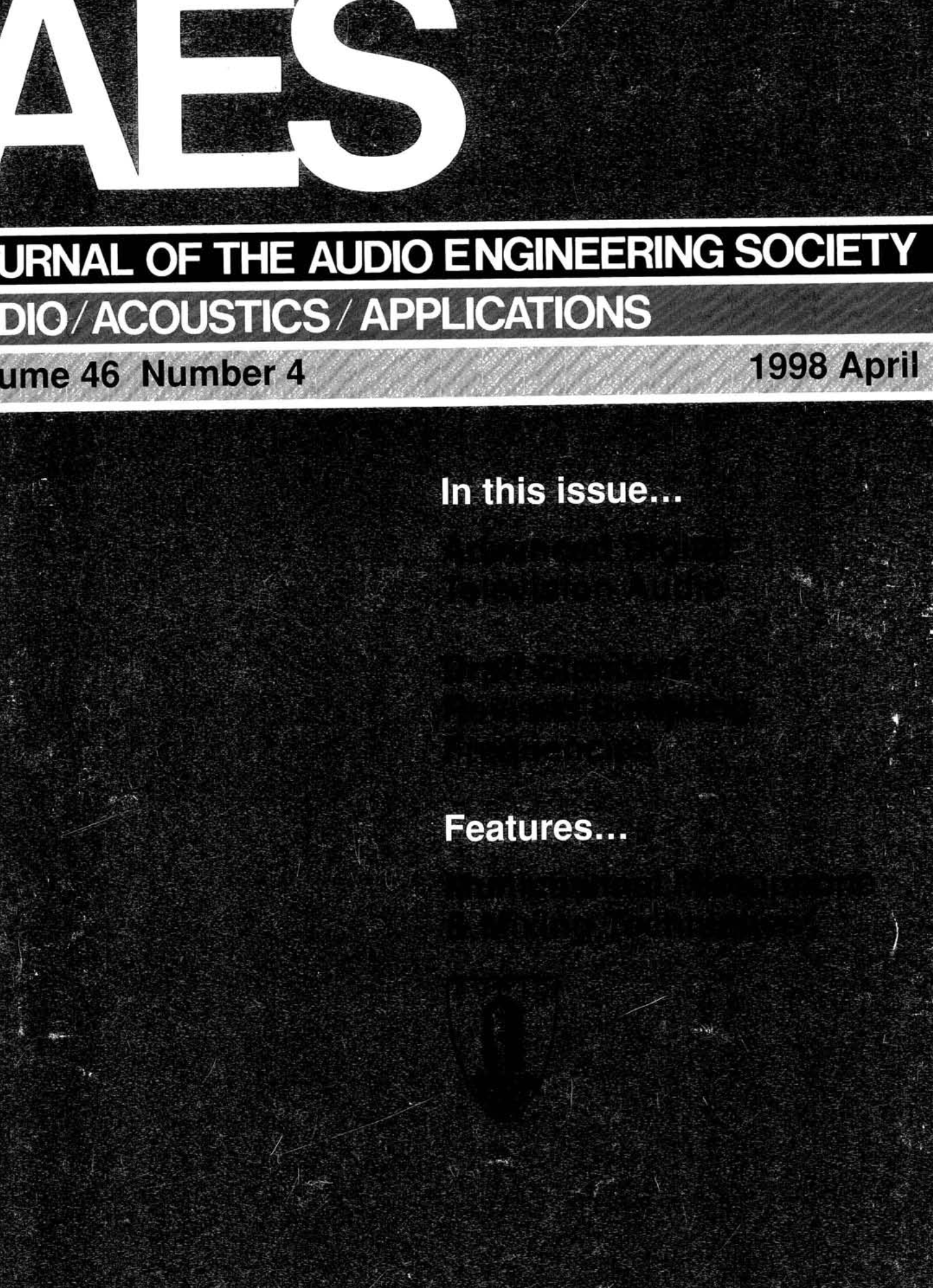 AES E-Library » Complete Journal Volume 46 Issue 4 image