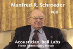 Oral History DVD: Manfred Schroeder