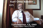 Oral History DVD: Karl Otto Baeder